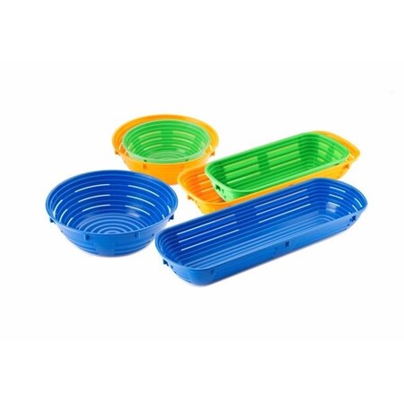 Thermohauser Thermohauser Bread Proofing Round Basket; Green - 1 lbs 5000248709